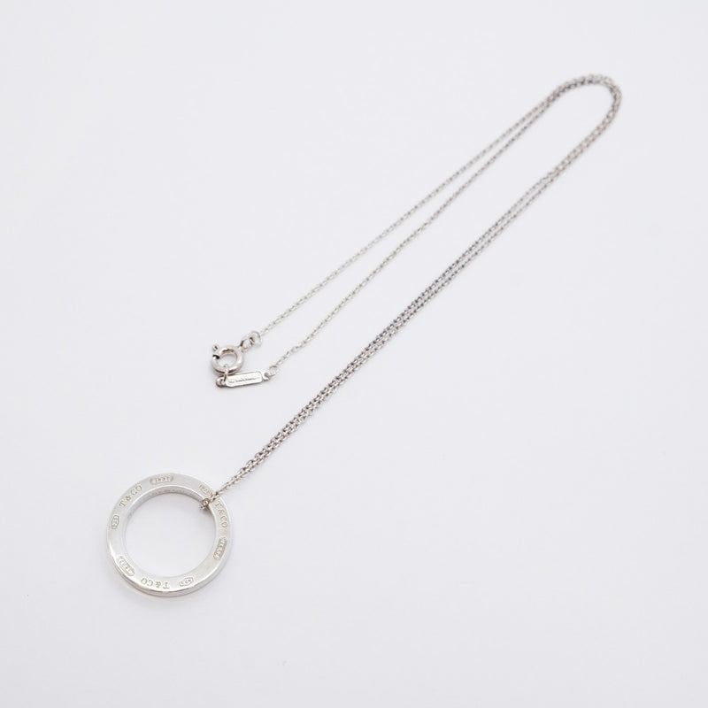 【6jfb0239-k】ティファニー ネックレス 1837/サークル シルバー925【中古】レディース