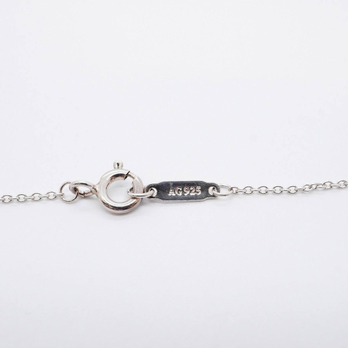 【6jfb0239-k】ティファニー ネックレス 1837/サークル シルバー925【中古】レディース