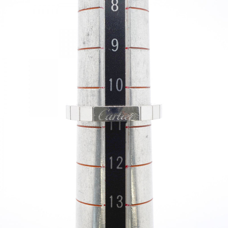 【6jfb0242】カルティエ リング ラニエール K18WG ホワイトゴールド ＃51【中古】レディース