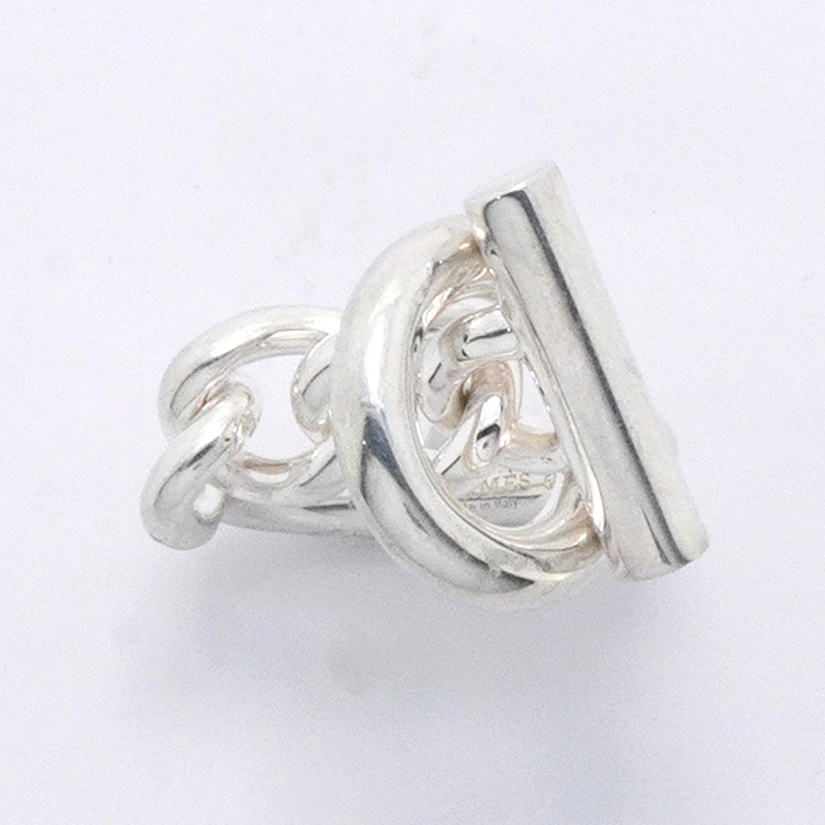 【6jfb0243】エルメス リング クロワゼット シルバー925 ＃54【中古】メンズ