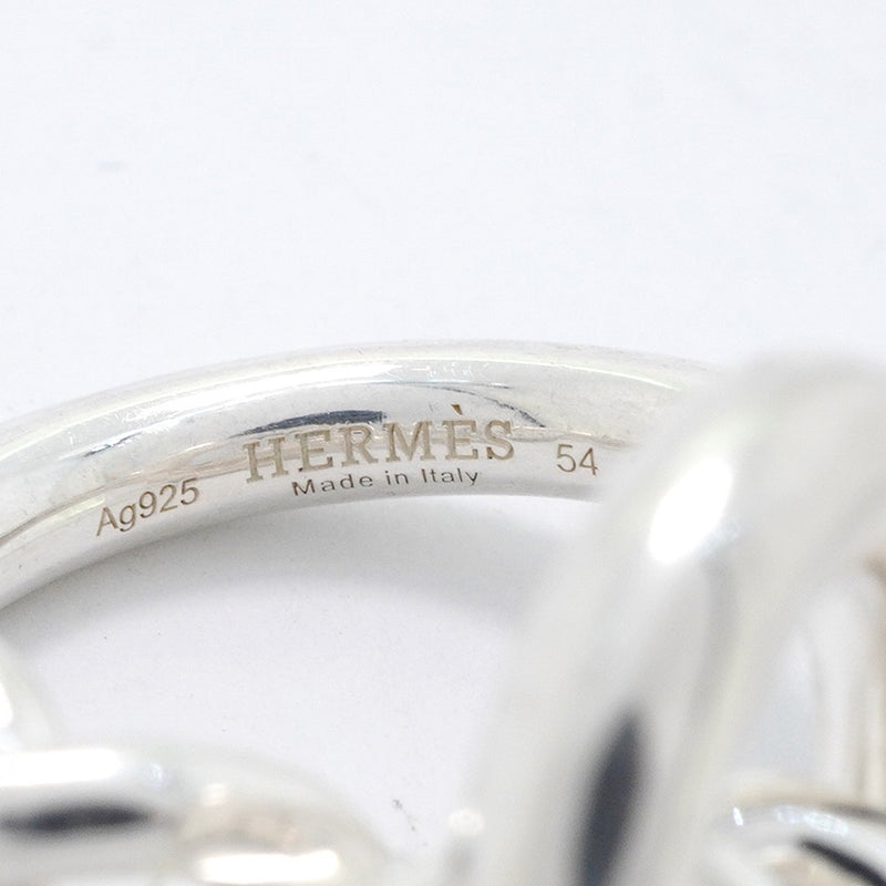 【6jfb0243】エルメス リング クロワゼット シルバー925 ＃54【中古】メンズ