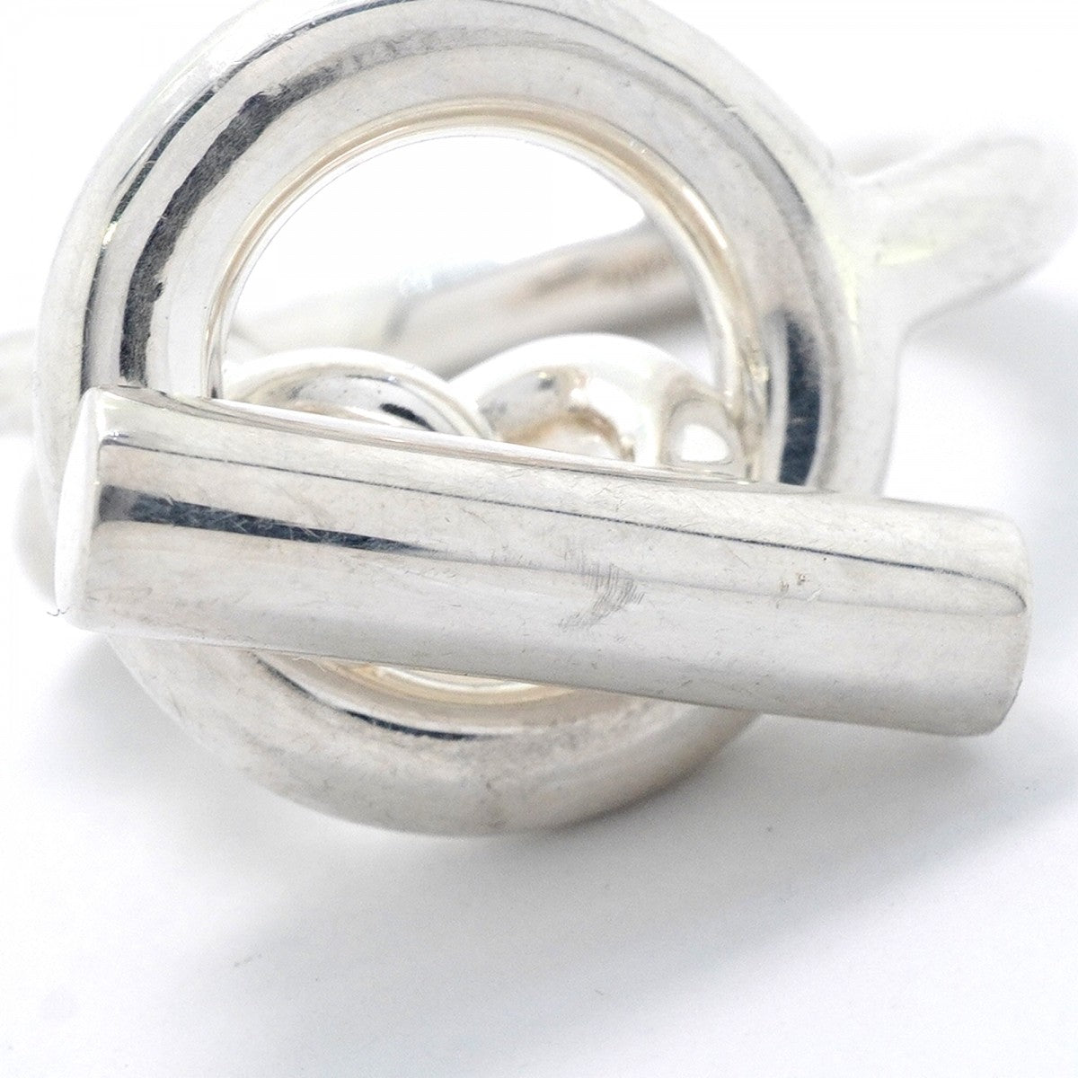 【6jfb0243】エルメス リング クロワゼット シルバー925 ＃54【中古】メンズ