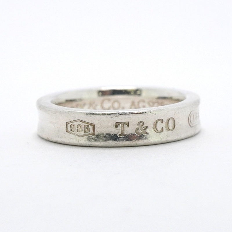 【6jfb0244】ティファニー リング ナロー シルバー925 7.5号【中古】レディース