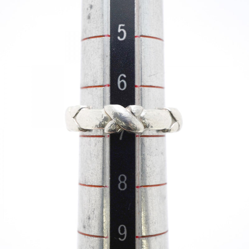 【6jfb0245】ティファニー リング シグネチャークロス シルバー925 6.5号【中古】レディース