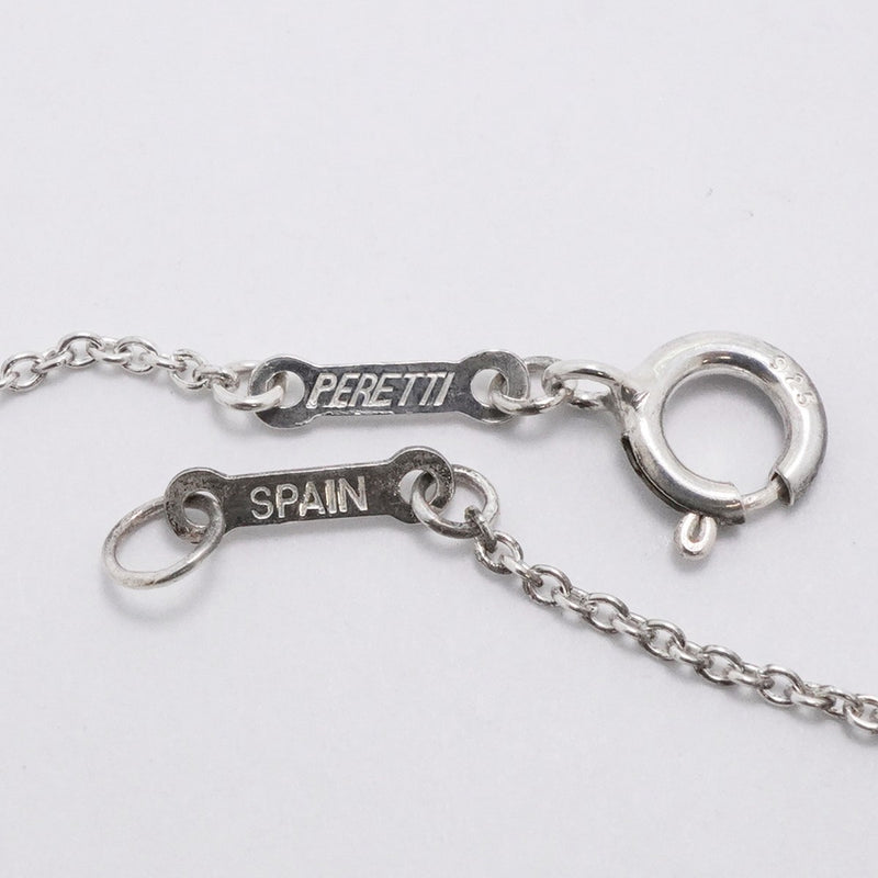 【6jfb0247】ティファニー ネックレス イニシャル ｎ シルバー925【中古】レディース