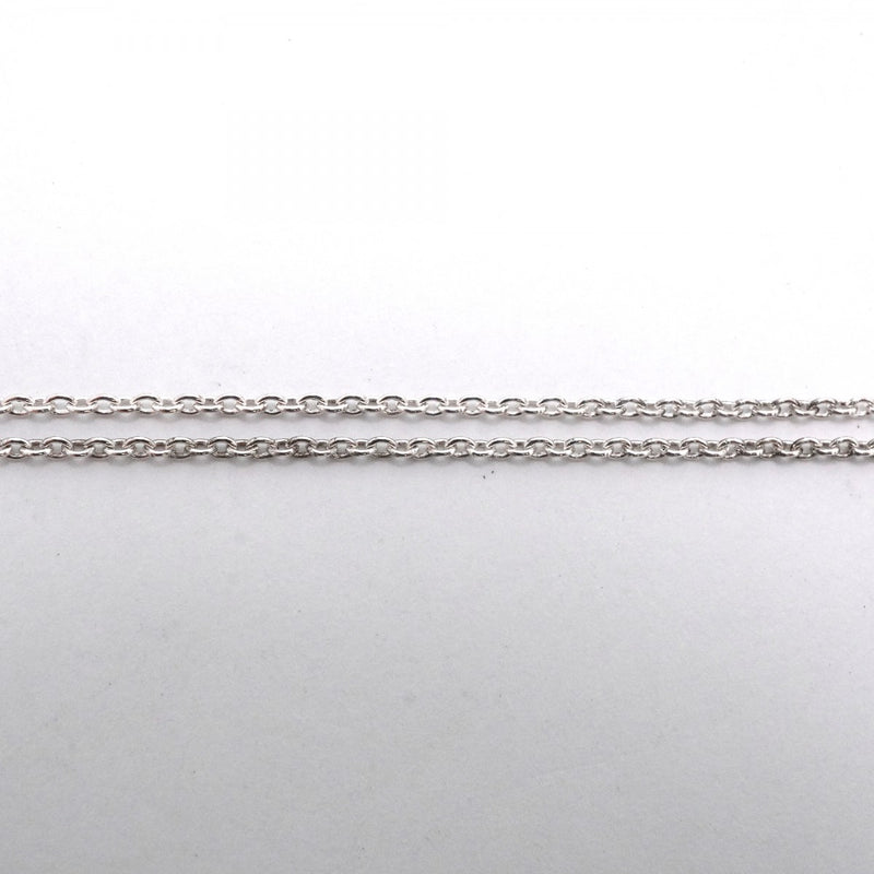 【6jfb0247】ティファニー ネックレス イニシャル ｎ シルバー925【中古】レディース