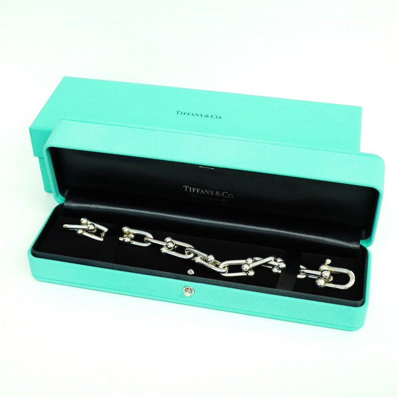 【6jfb0261】ティファニー ブレスレット ハードウェア シルバー925【中古】レディース