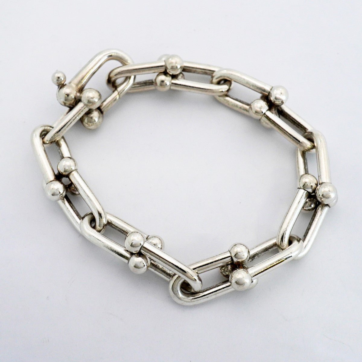 【6jfb0261】ティファニー ブレスレット ハードウェア シルバー925【中古】レディース