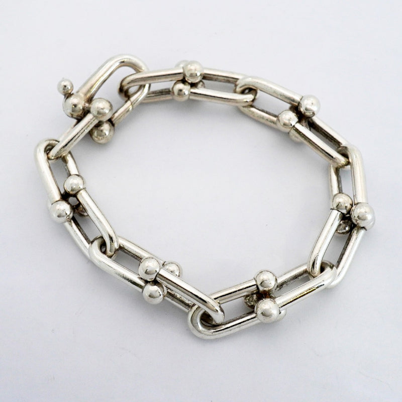 【6jfb0261】ティファニー ブレスレット ハードウェア シルバー925【中古】レディース