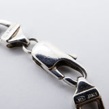 【6jfb0266】ティファニー ブレスレット フィガロ K18YG イエローゴールド シルバー925【中古】レディース
