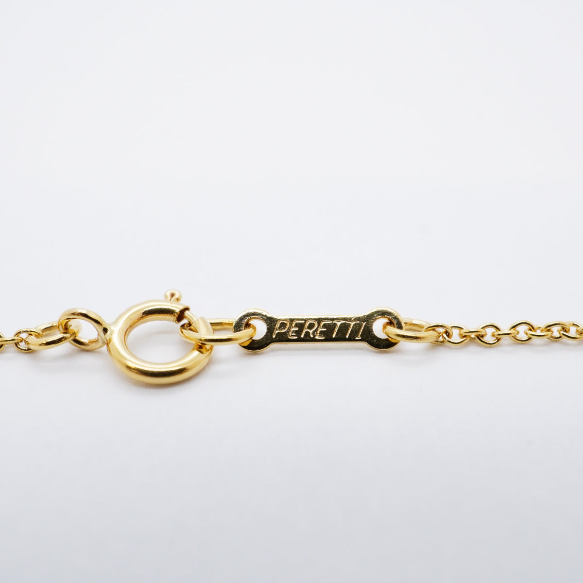 【6jfb0273】ティファニー ネックレス ビーン K18YG イエローゴールド【中古】レディース