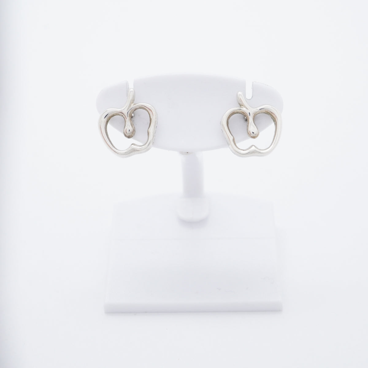 【6jfb0274】ティファニー ピアス アップル シルバー925【中古】レディース