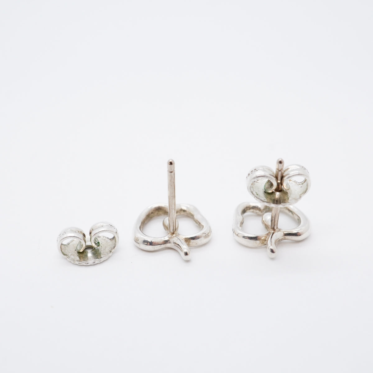 【6jfb0274】ティファニー ピアス アップル シルバー925【中古】レディース