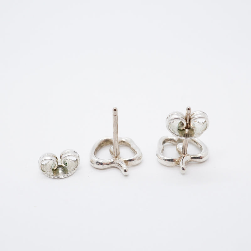 【6jfb0274】ティファニー ピアス アップル シルバー925【中古】レディース