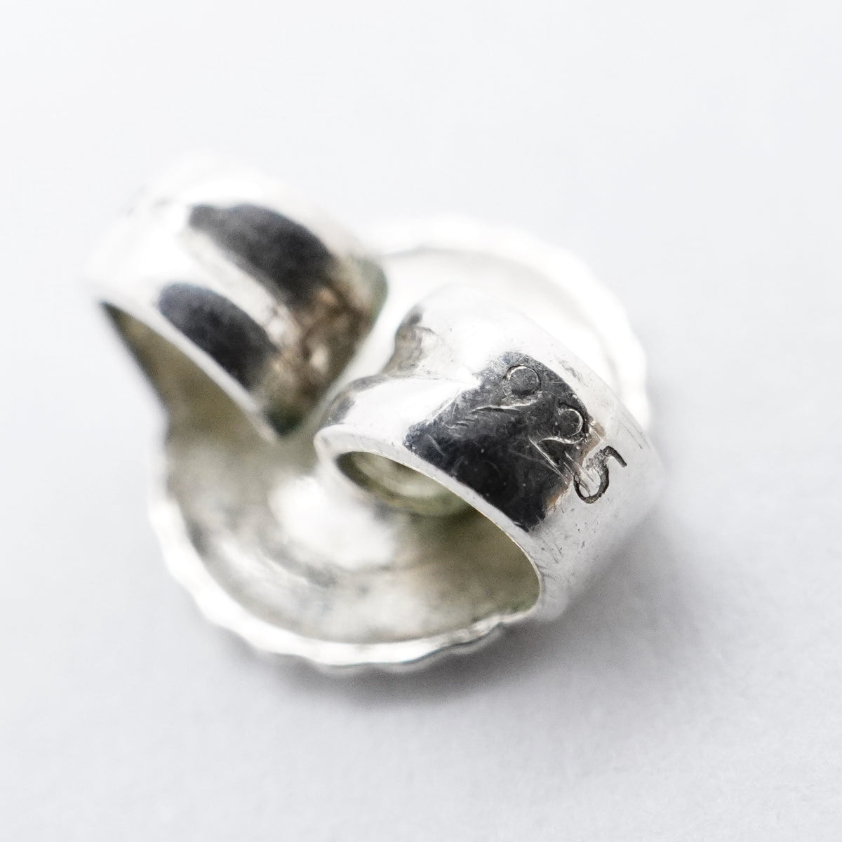 【6jfb0274】ティファニー ピアス アップル シルバー925【中古】レディース