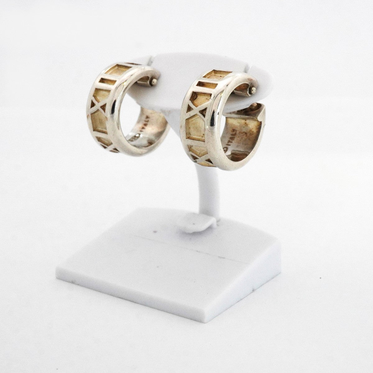 【6jfb0284】ティファニー ピアス アトラス シルバー925【中古】レディース