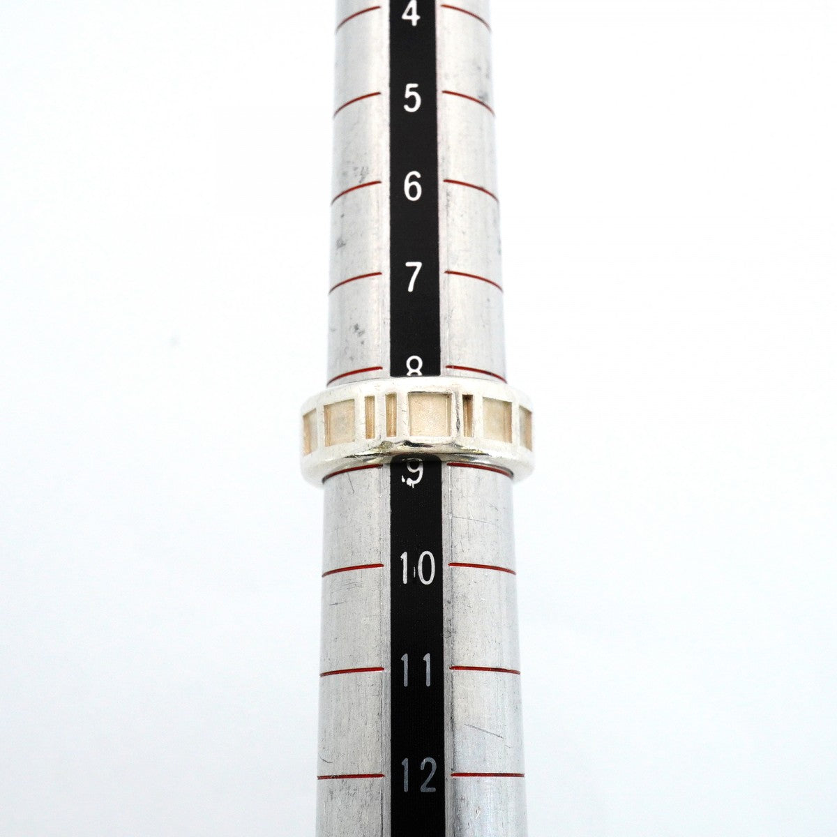 【6jfb0288】ティファニー リング アトラス シルバー925 9号【中古】レディース