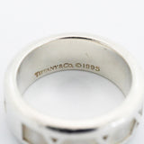 【6jfb0288】ティファニー リング アトラス シルバー925 9号【中古】レディース