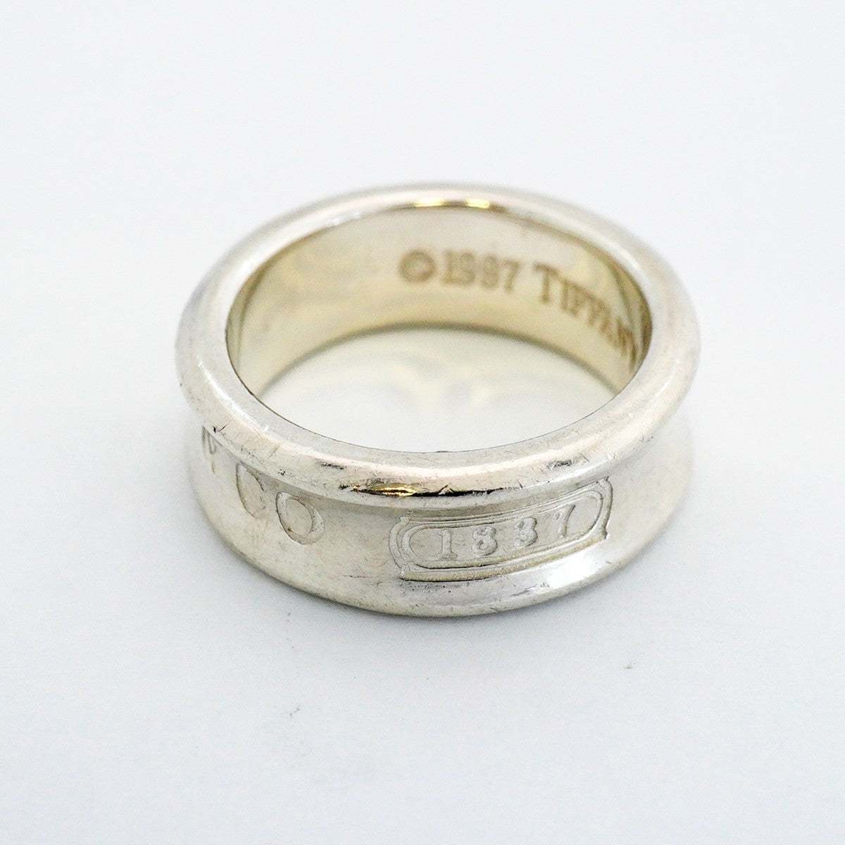【6jfb0289】ティファニー リング ナロー シルバー925 10号【中古】レディース