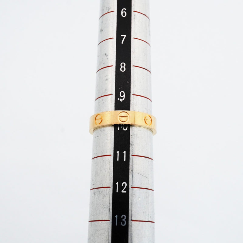 【6jfb0291】カルティエ リング ミニラブ K18PG ピンクゴールド ＃50【中古】レディース