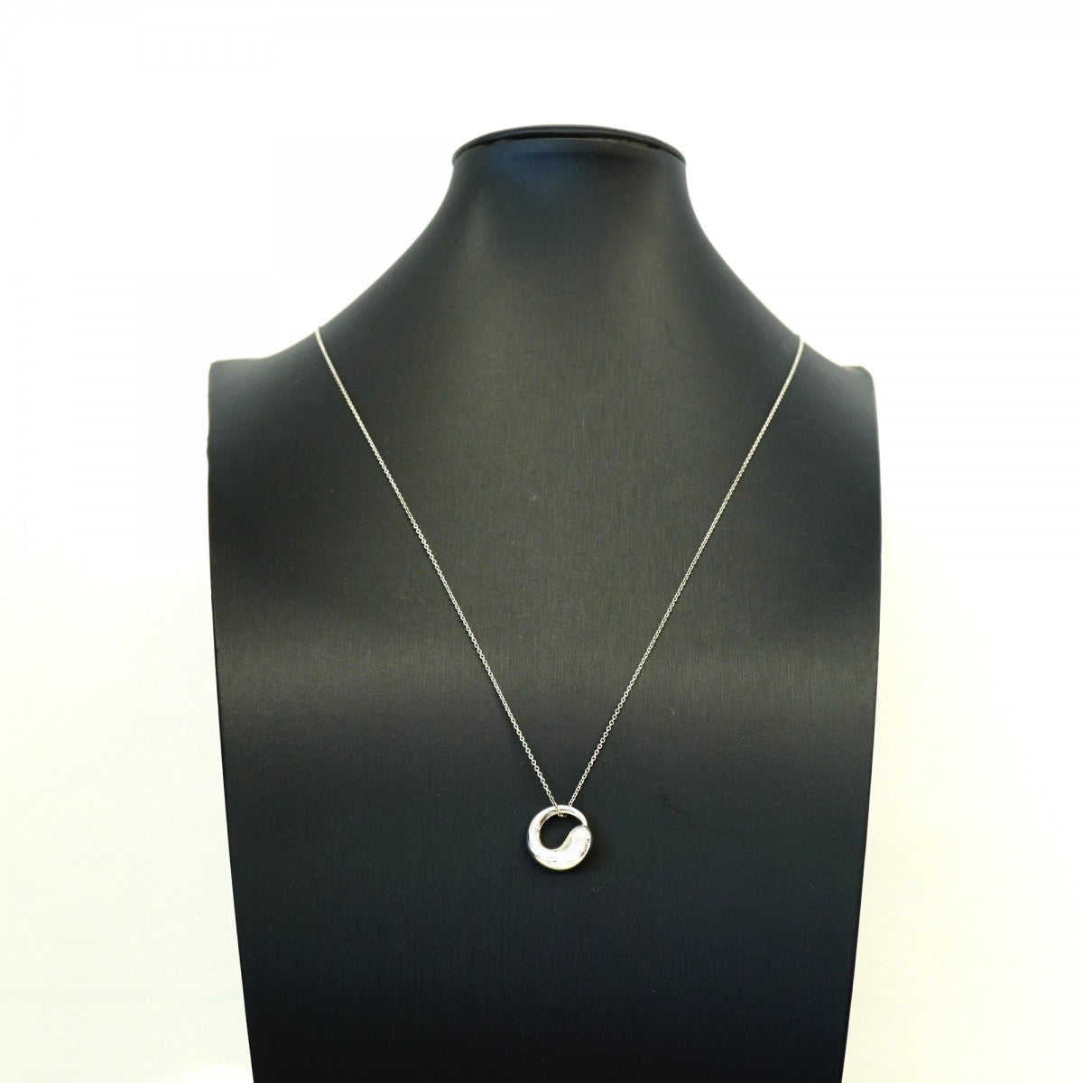 【6jfb0295】ティファニー ネックレス エターナルサークル シルバー925【中古】レディース