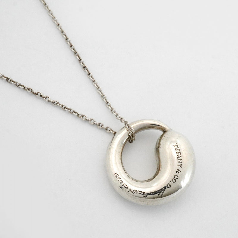 【6jfb0295】ティファニー ネックレス エターナルサークル シルバー925【中古】レディース