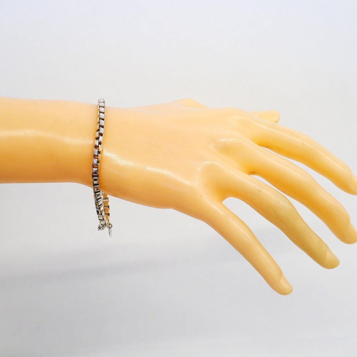 【6jfb0298】ティファニー ブレスレット ベネチアン シルバー925【中古】レディース