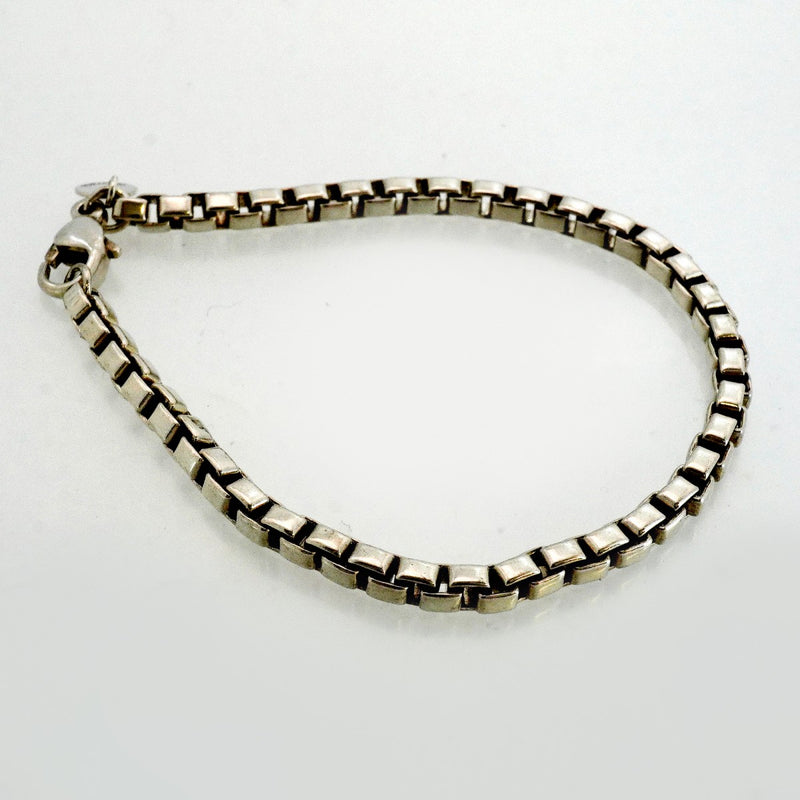 【6jfb0298】ティファニー ブレスレット ベネチアン シルバー925【中古】レディース
