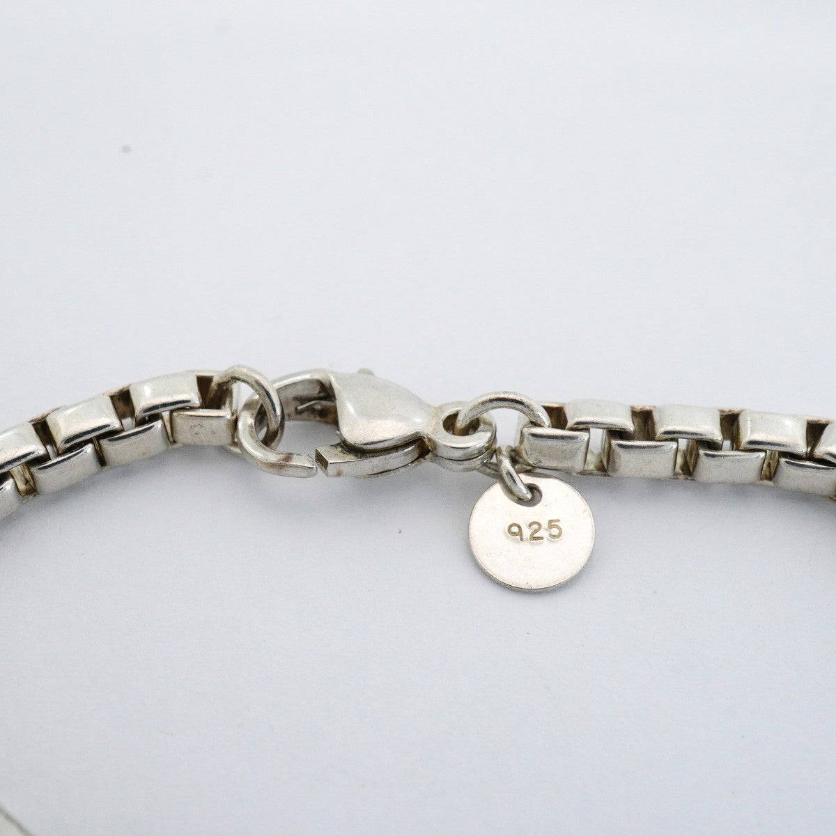 【6jfb0298】ティファニー ブレスレット ベネチアン シルバー925【中古】レディース