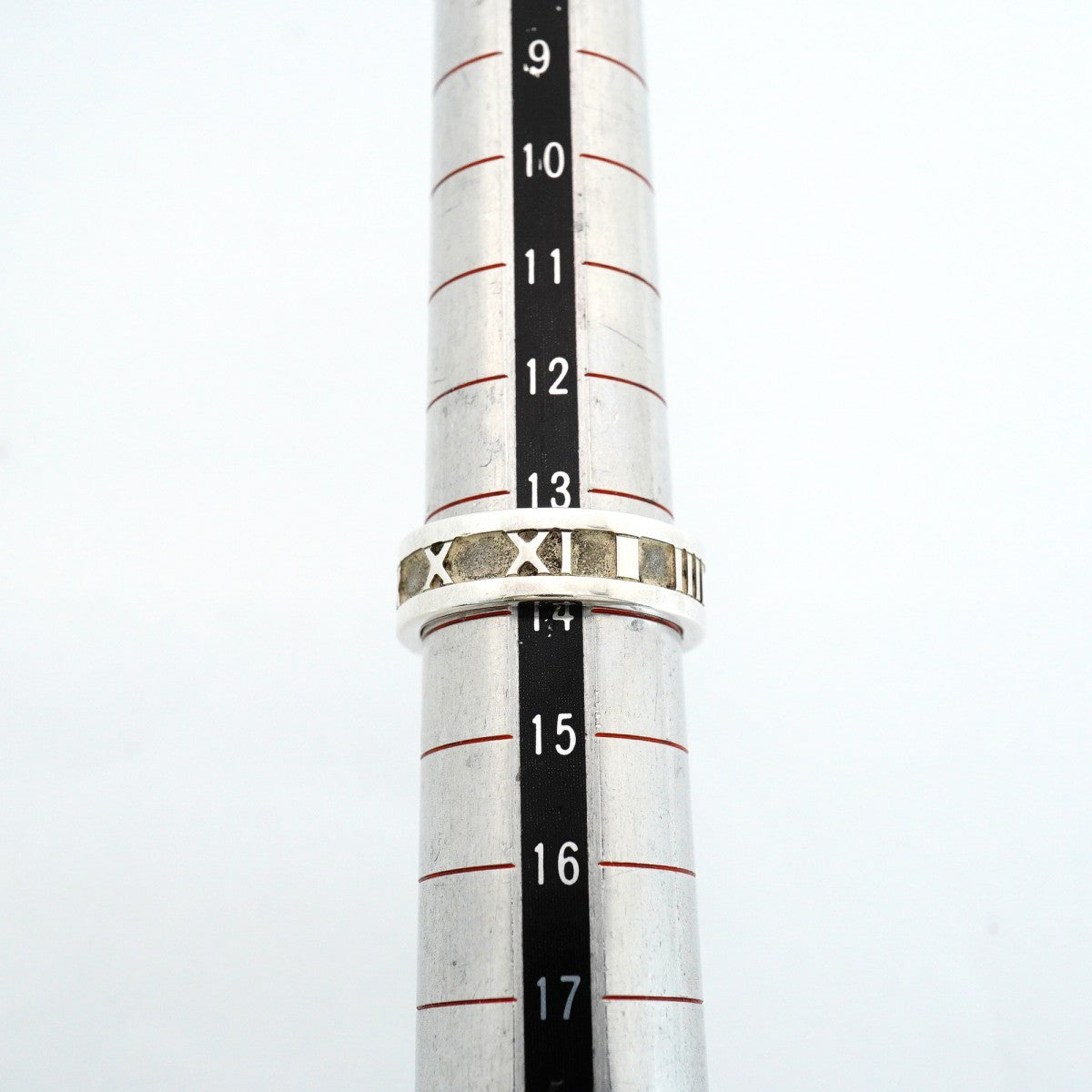 【6jfb0299】ティファニー リング アトラス シルバー925 14号【中古】レディース
