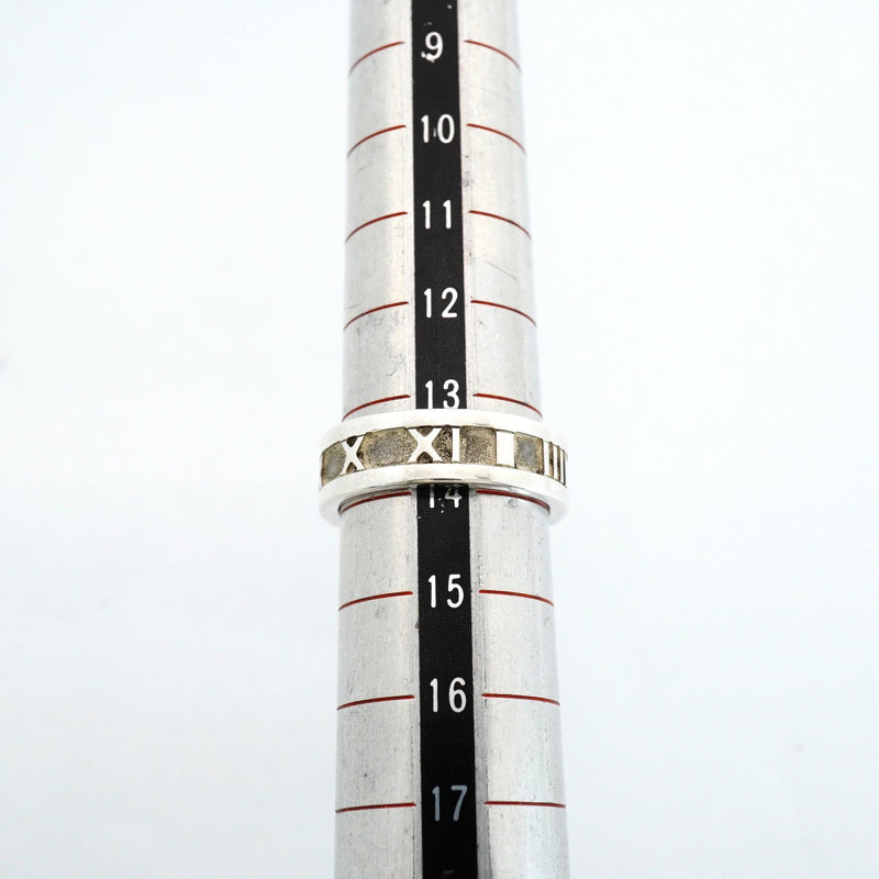 【6jfb0299】ティファニー リング アトラス シルバー925 14号【中古】レディース