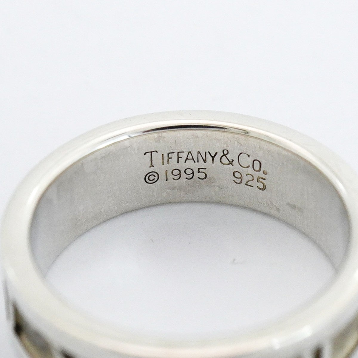 【6jfb0299】ティファニー リング アトラス シルバー925 14号【中古】レディース