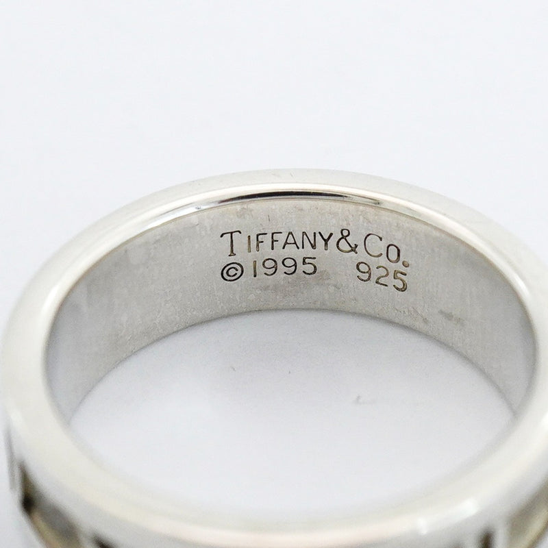 【6jfb0299】ティファニー リング アトラス シルバー925 14号【中古】レディース