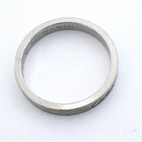 【6jfb0302】カルティエ リング エングレーブド Pt950 プラチナ ＃58【中古】メンズ