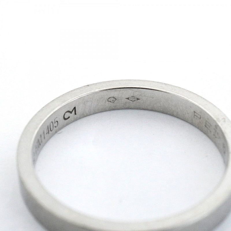 【6jfb0302】カルティエ リング エングレーブド Pt950 プラチナ ＃58【中古】メンズ