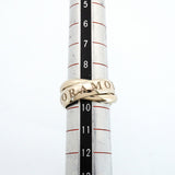 【6jfb0303】カルティエ リング トリニティ クリスマス限定 K18WG ホワイトゴールド ＃50【中古】レディース