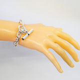 【6jfb0306】エルメス ブレスレット シェーヌダンクル MM 15コマ シルバー925【中古】メンズ レディース ユニセックス