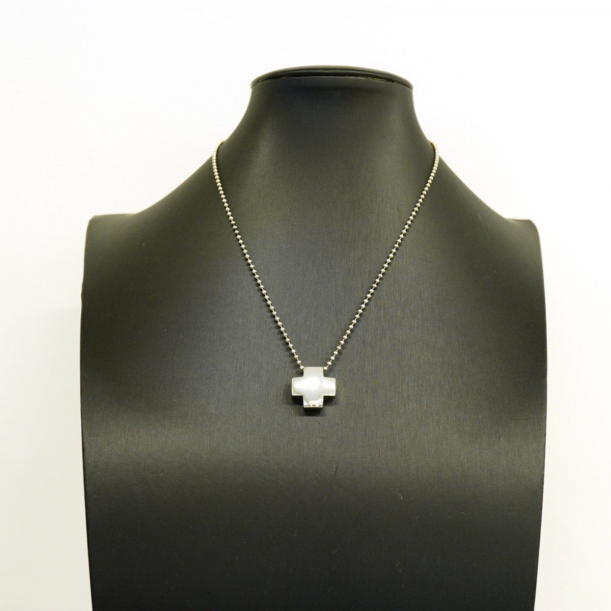 【6jfb0308】ティファニー ネックレス ローマンクロス シルバー925【中古】レディース