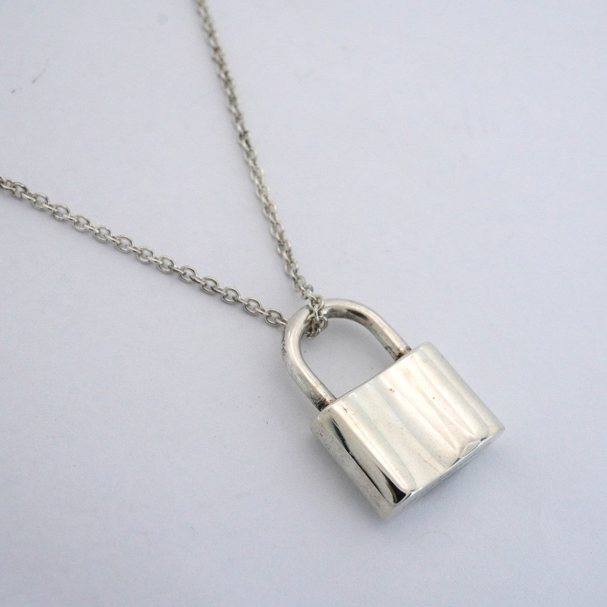 【6jfb0310】ティファニー ネックレス 1837/ロック シルバー925【中古】レディース