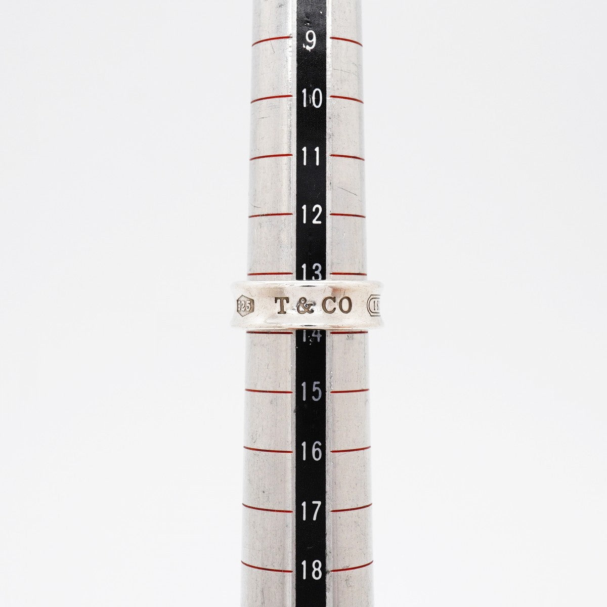 【6jfb0318-k】ティファニー リング ナロー シルバー925 13.5号【中古】レディース