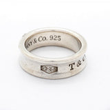 【6jfb0318-k】ティファニー リング ナロー シルバー925 13.5号【中古】レディース
