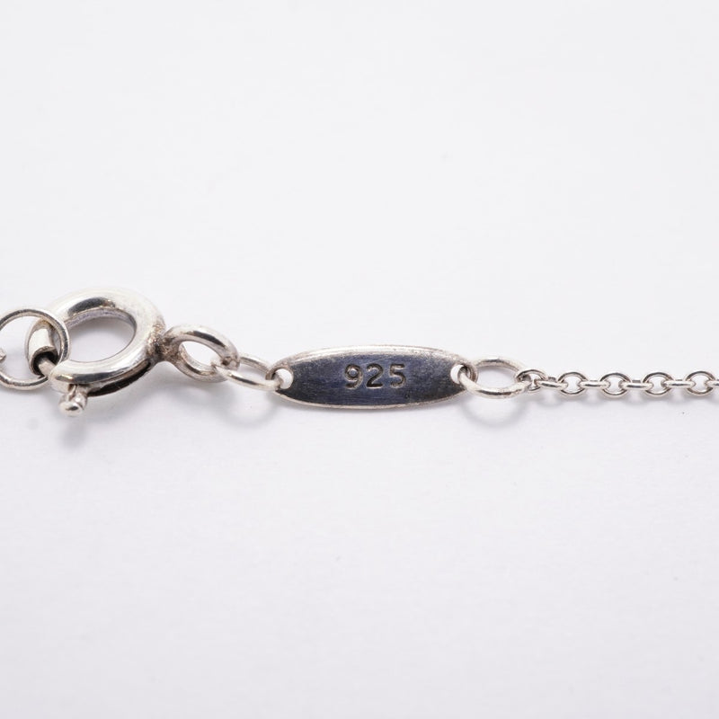 【6jfb0321-k】ティファニー ネックレス オープンハート シルバー925【中古】レディース