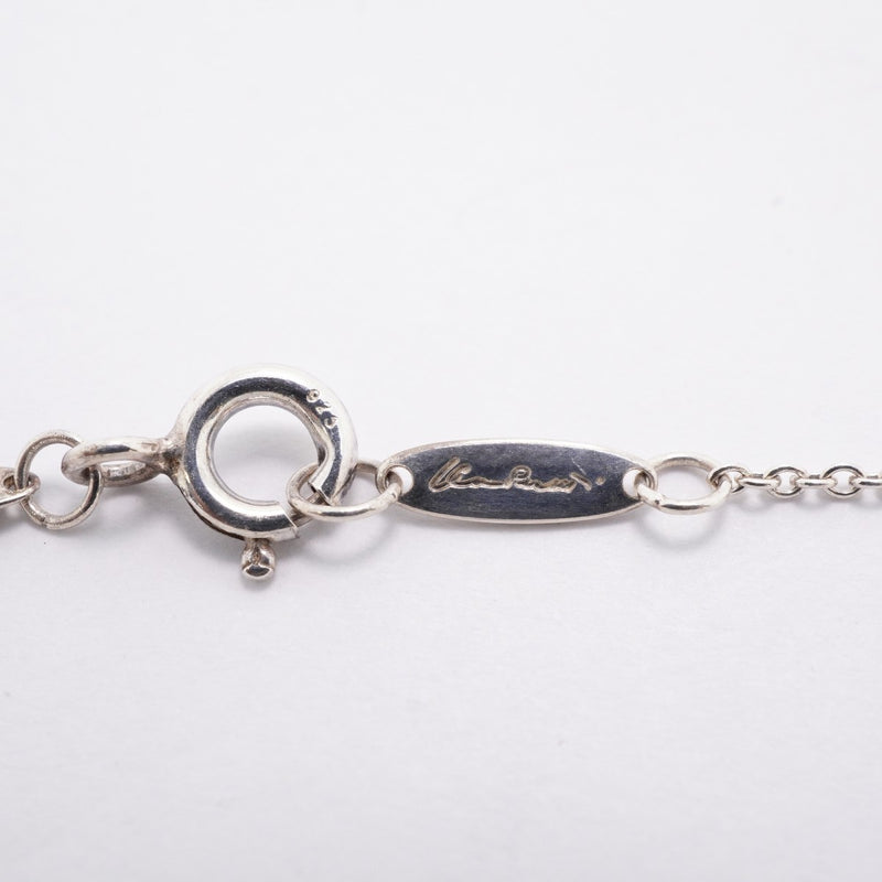 【6jfb0321-k】ティファニー ネックレス オープンハート シルバー925【中古】レディース