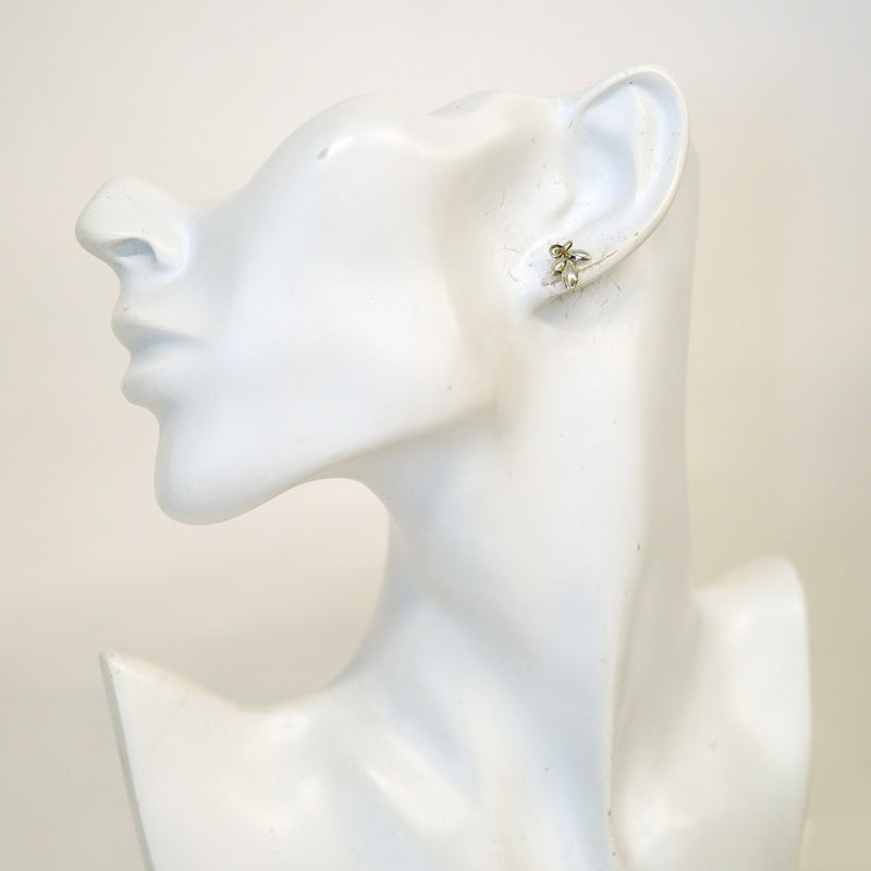 【6jfb0324-k】ティファニー ピアス オリーブリーフ シルバー925【中古】レディース