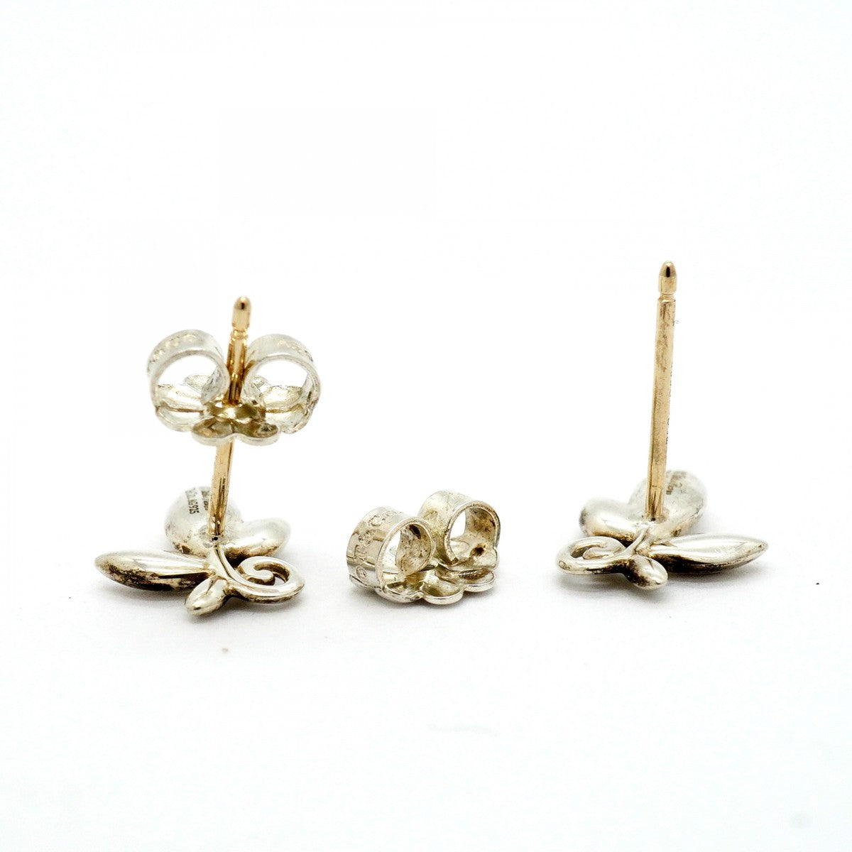 【6jfb0324-k】ティファニー ピアス オリーブリーフ シルバー925【中古】レディース