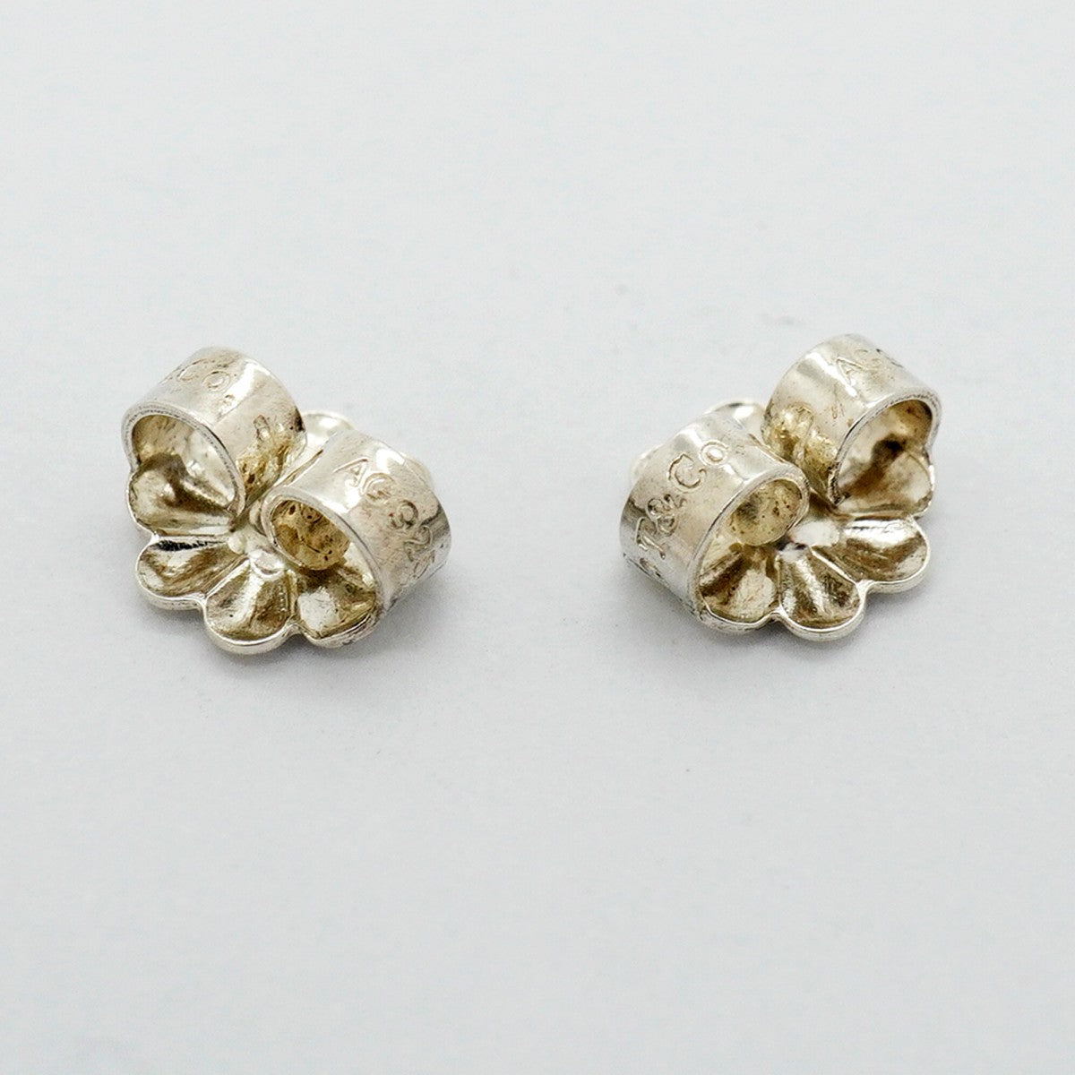 【6jfb0324-k】ティファニー ピアス オリーブリーフ シルバー925【中古】レディース