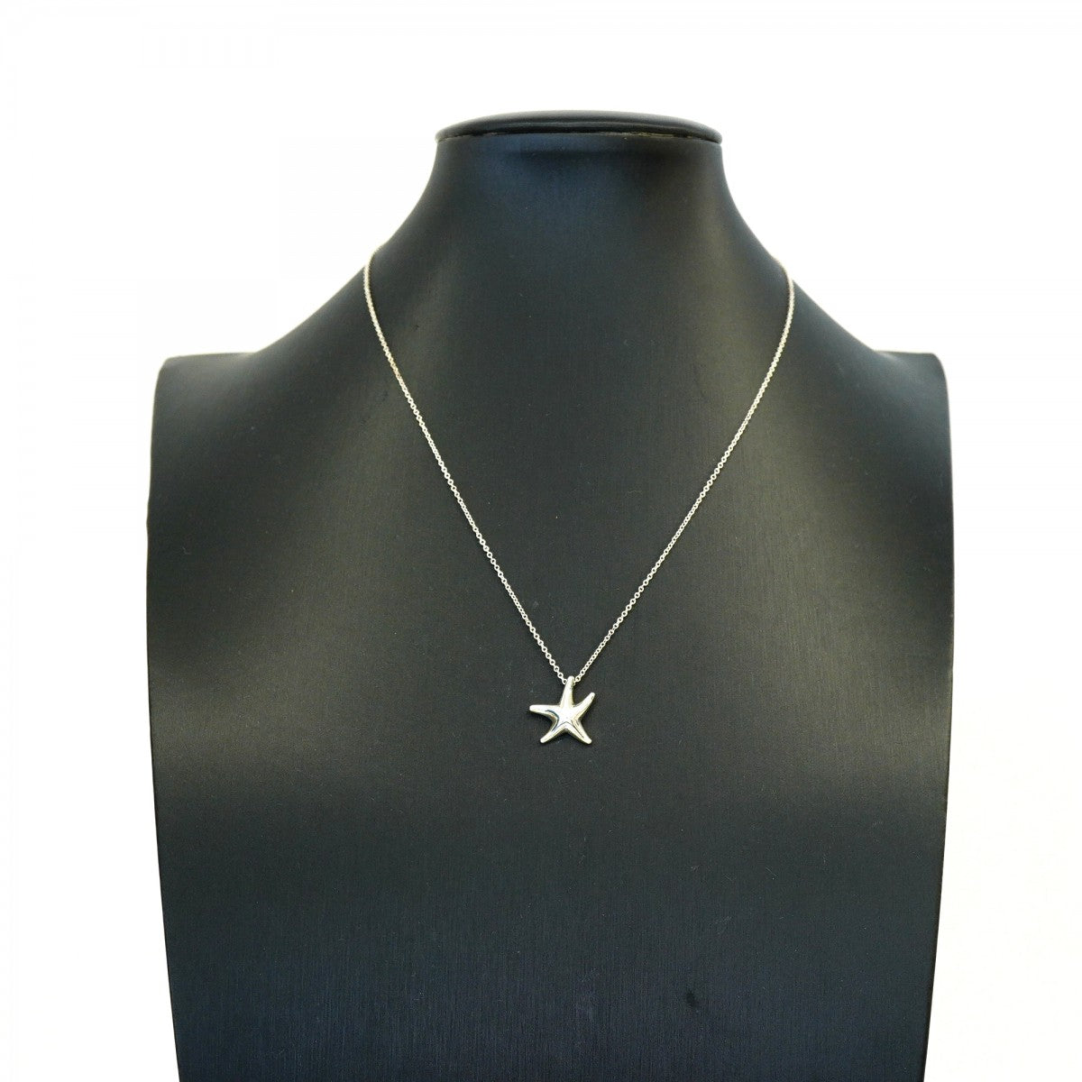 【6jfb0331-k】ティファニー ネックレス スターフィッシュ シルバー925【中古】レディース