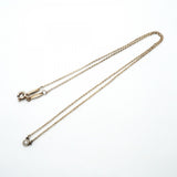 【6jfb0332-k】ティファニー ネックレス バイザヤード 1PD シルバー925 ダイヤモンド【中古】レディース