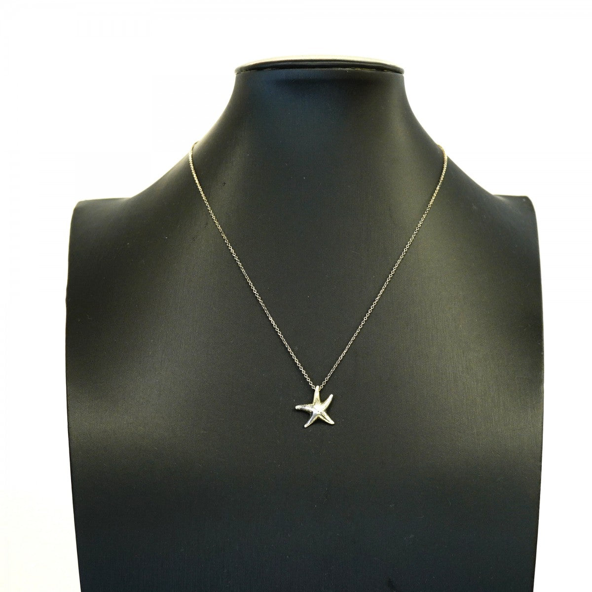 【6jfb0342-k】ティファニー ネックレス スターフィッシュ シルバー925【中古】レディース