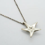 【6jfb0342-k】ティファニー ネックレス スターフィッシュ シルバー925【中古】レディース